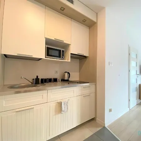 Milky Apartment With Balcony - 3 Km To Baltic Sea Gdansk Exterior photo