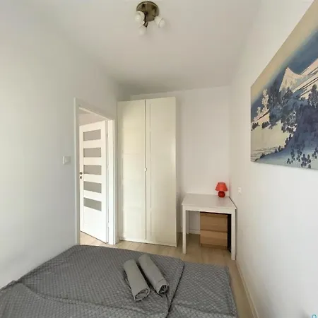 Milky Apartment With Balcony - 3 Km To Baltic Sea Gdansk Exterior photo