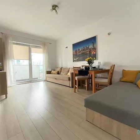 Milky Apartment With Balcony - 3 Km To Baltic Sea Gdansk Exterior photo