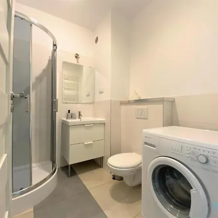 Milky Apartment With Balcony - 3 Km To Baltic Sea Gdansk Exterior photo